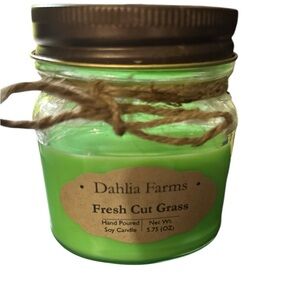 Hand poured soy candle.  Various scents